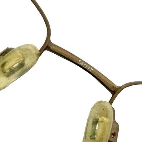 Sophia Loren Womens Eyeglasses M178 Zyloware Brown Metal Frame 54-17-135 - Picture 9 of 10